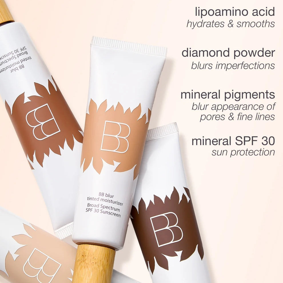 blur tinted moisturizer SPF 30 - instantly brightens, hydrates & smooths your skin
