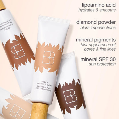 blur tinted moisturizer SPF 30 - instantly brightens, hydrates & smooths your skin